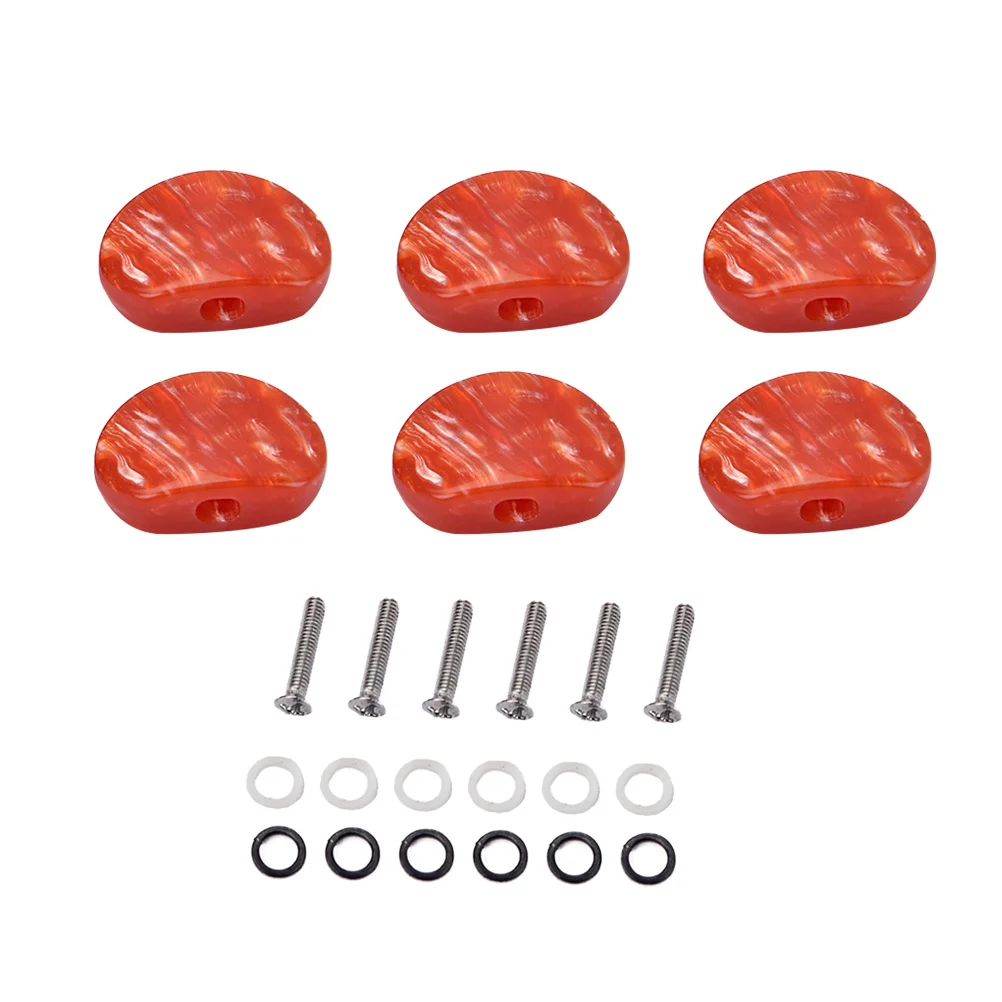 6Pcs Vintage Guitar Tuning Pegs Machine Heads Acrylic Buttons for Classical Guitars Easy Install Improve Sound
6Pcs Vintage Guitar Tuning Pegs Machine Heads Acrylic Buttons for Classical Guitars Easy Install Improve Sound