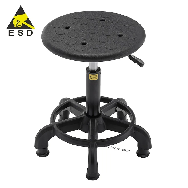 Anti Static Stool Lifting and Rotating Factory Workshop Assembly Line Work Round Stool Laboratory PU Foam Stool Chair
Anti Static Stool Lifting and Rotating Factory Workshop Assembly Line Work Round Stool Laboratory PU Foam Stool Chair