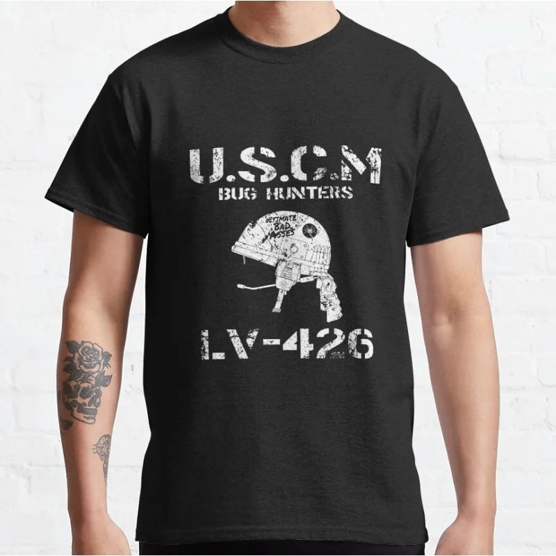 Bug Hunters LV426 sci fi Alien Horror aliens movie scary Space Monster Xenomorph Graphic T Shirts large size Adult tops S-6XL
Bug Hunters LV426 sci fi Alien Horror aliens movie scary Space Monster Xenomorph Graphic T Shirts large size Adult tops S-6XL