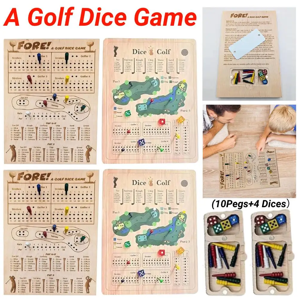A Golf Dice Game Portable Wood Dice Golf Game Fun Challenging Golf Dice Board Game Party Games Birthday Gifts for Family Friends
A Golf Dice Game Portable Wood Dice Golf Game Fun Challenging Golf Dice Board Game Party Games Birthday Gifts for Family Friends