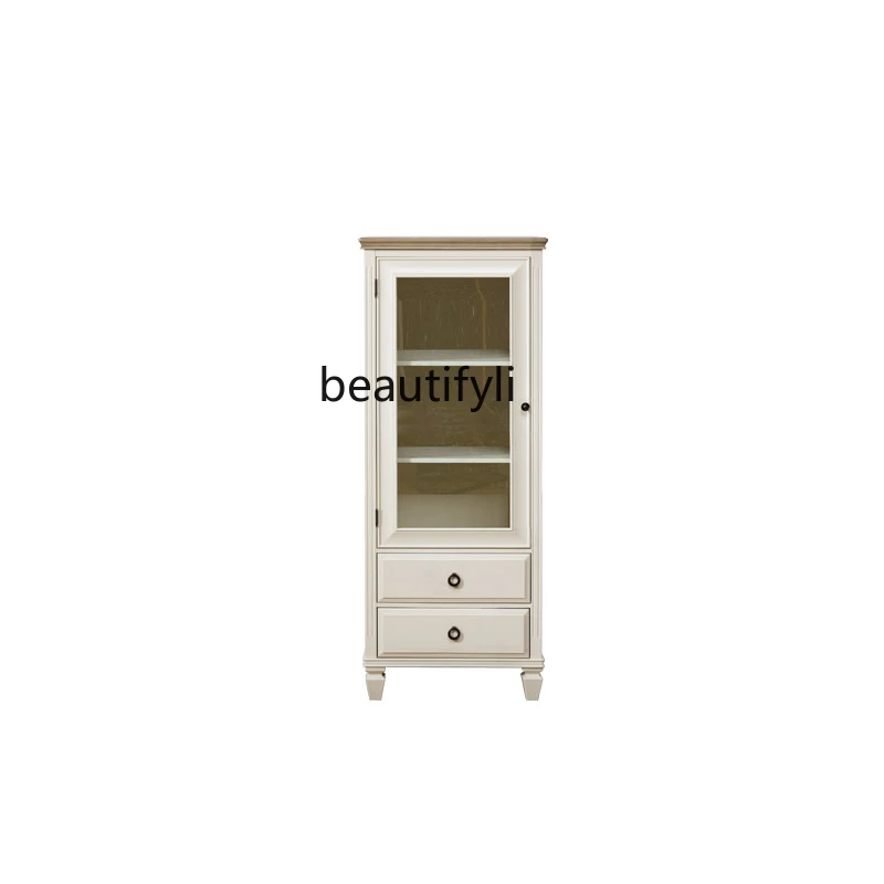 Solid Wood Wine Cabinet Pure Log TV Cabinet Side Cabinet Living Room Furniture Small Bookcase Advanced Gray White Color Matching
Solid Wood Wine Cabinet Pure Log TV Cabinet Side Cabinet Living Room Furniture Small Bookcase Advanced Gray White Color Matching