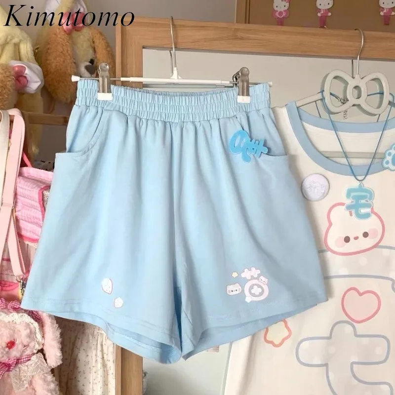 Kimutomo Harajuku Shorts Women Cartoon Cat Loose Soft Loose Stretch High Waist Sweet Japanese Style Y2k Shorts Ladies Casual
Kimutomo Harajuku Shorts Women Cartoon Cat Loose Soft Loose Stretch High Waist Sweet Japanese Style Y2k Shorts Ladies Casual