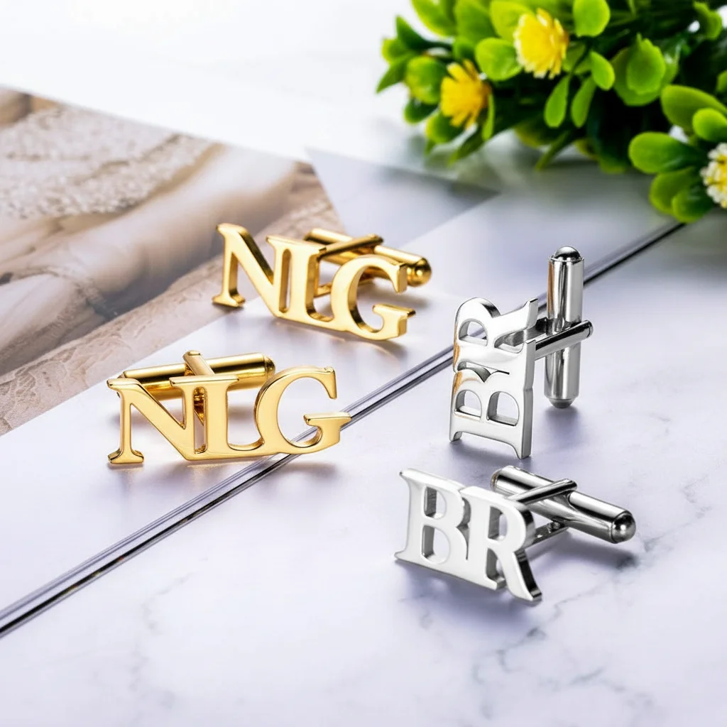 Custom Name Cufflinks Stainless Steel Women Men Groom Shirt Initials Cufflink Luxury Personalized Letters Jewelry Weddings Gifts
Custom Name Cufflinks Stainless Steel Women Men Groom Shirt Initials Cufflink Luxury Personalized Letters Jewelry Weddings Gifts