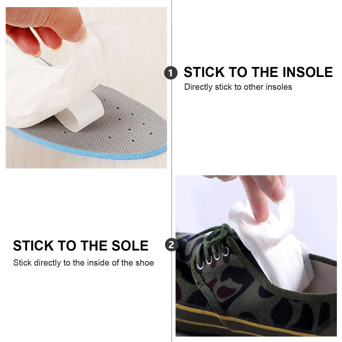 Sweat-absorbing Insoles Pairs Breathable Disposable Cuttable Foot Care Tools Absorption Design Comfort Walking Shoes
Sweat-absorbing Insoles Pairs Breathable Disposable Cuttable Foot Care Tools Absorption Design Comfort Walking Shoes