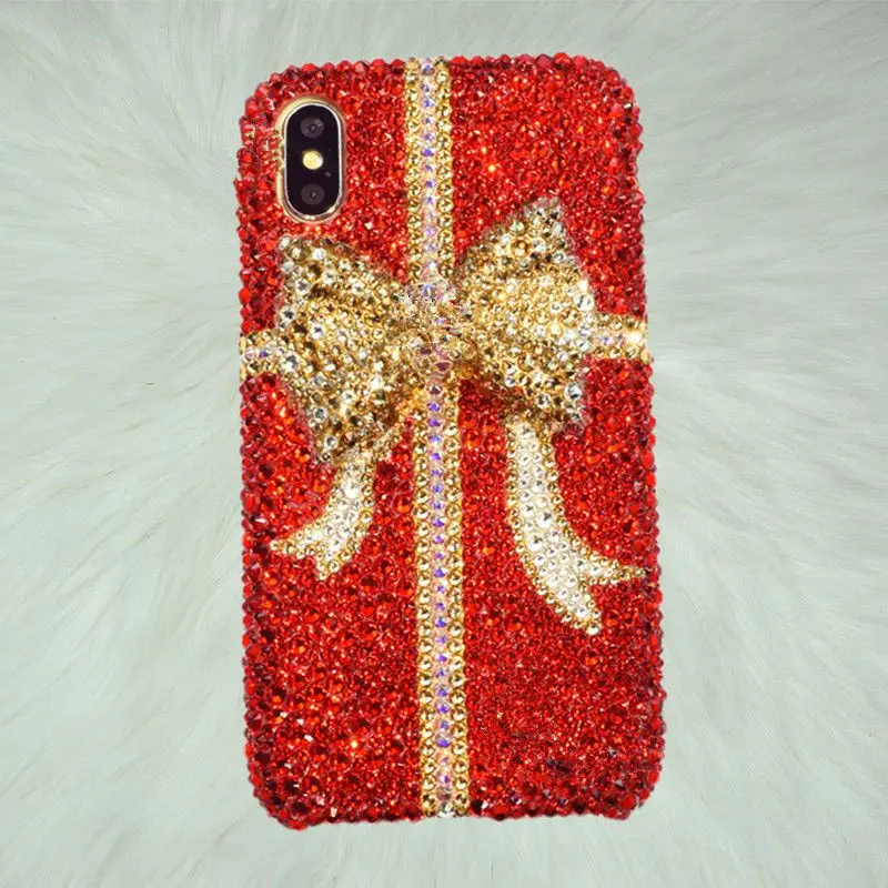 Gold Stereo Rhinestone Bow for iPhone 14 Pro Max 14 13Pro 12 11xSmax XR Hand-inlaid Diamond Phone Case Christmas Gift
Gold Stereo Rhinestone Bow for iPhone 14 Pro Max 14 13Pro 12 11xSmax XR Hand-inlaid Diamond Phone Case Christmas Gift