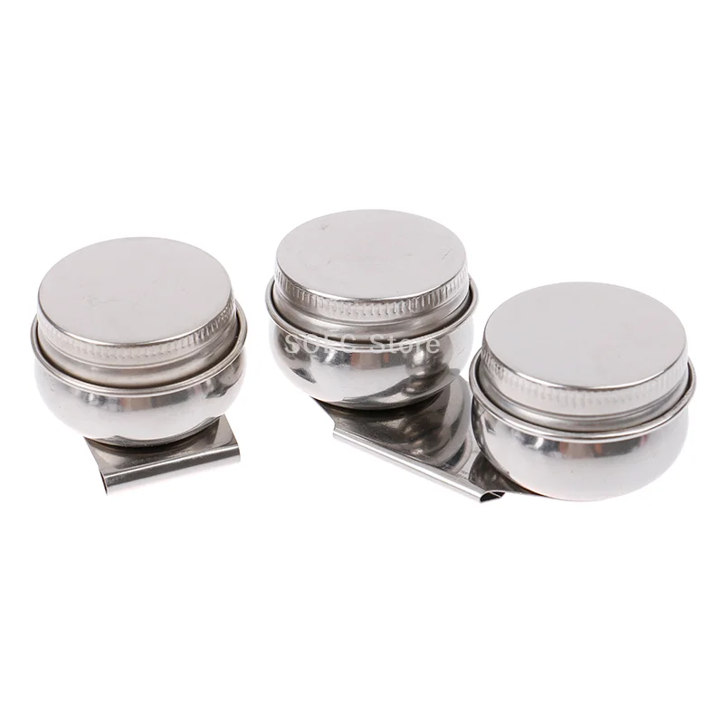 Stainless Steel Drum Painting Palette Oil Paint Pot Single Double Hole Dipper
Stainless Steel Drum Painting Palette Oil Paint Pot Single Double Hole Dipper