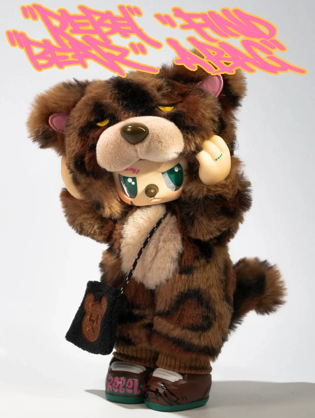 Новинка в наличии, натуральная сумка через плечо Rebellious Bear, слепая коробка, подвижная кукла, украшение для рабочего стола, подарок-сюрприз для девочек на день рождения
Новинка в наличии, натуральная сумка через плечо Rebellious Bear, слепая коробка, подвижная кукла, украшение для рабочего стола, подарок-сюрприз для девочек на день рождения