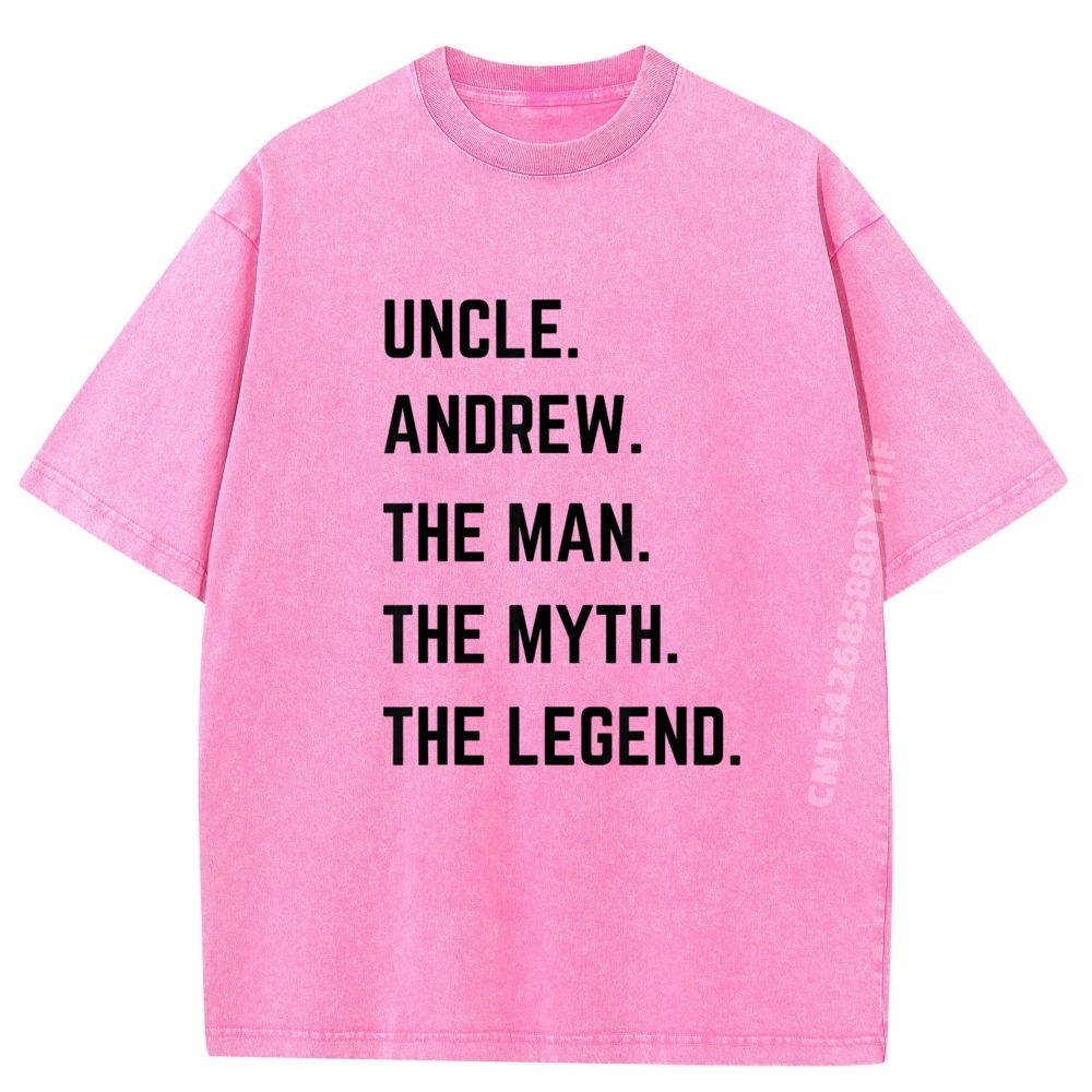 Uncle Andrew The Man The Luxury Designer Tops Tees For Women Group T-shirts Women Funny Daily Wear Retro Washed T Shirts
Uncle Andrew The Man The Luxury Designer Tops Tees For Women Group T-shirts Women Funny Daily Wear Retro Washed T Shirts