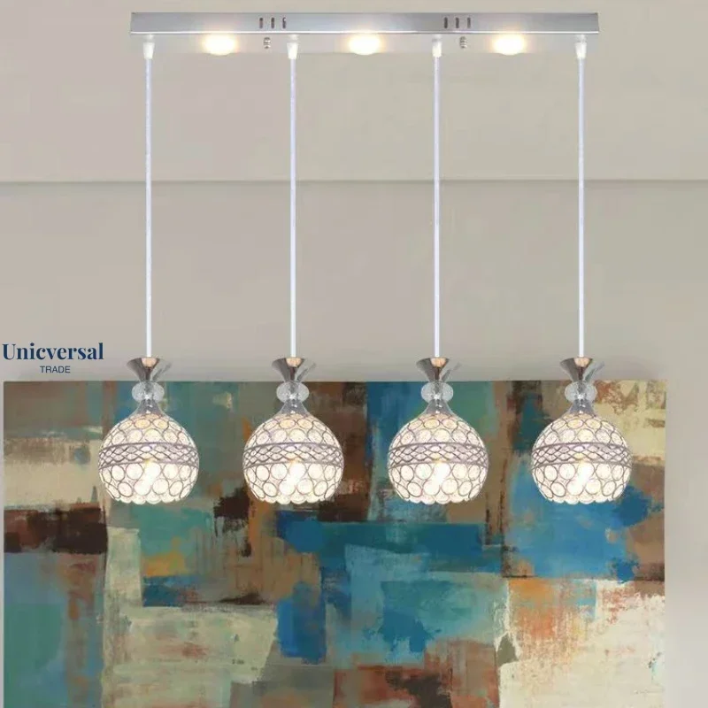 Pendant Lights LED Crystal Luxury Restaurant Chandelier Living Room Creative Personality Lamps Room Decor Pendant Lights
Pendant Lights LED Crystal Luxury Restaurant Chandelier Living Room Creative Personality Lamps Room Decor Pendant Lights