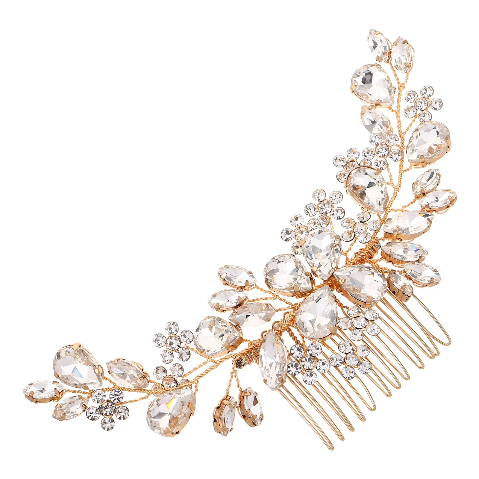 Rhinestone Hair Comb Bridal Design Wedding Hair Accessories Sparkly Headpiece Women Parties Special Occasions
Rhinestone Hair Comb Bridal Design Wedding Hair Accessories Sparkly Headpiece Women Parties Special Occasions
