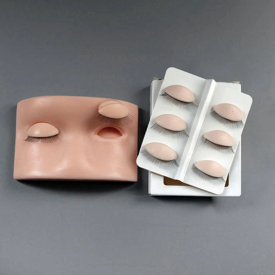 Removable Eyelids Flat Eyelash Silicone Mannequin Practice Training Tool Eyelash Extension Cosmetic Model Supplie
Removable Eyelids Flat Eyelash Silicone Mannequin Practice Training Tool Eyelash Extension Cosmetic Model Supplie