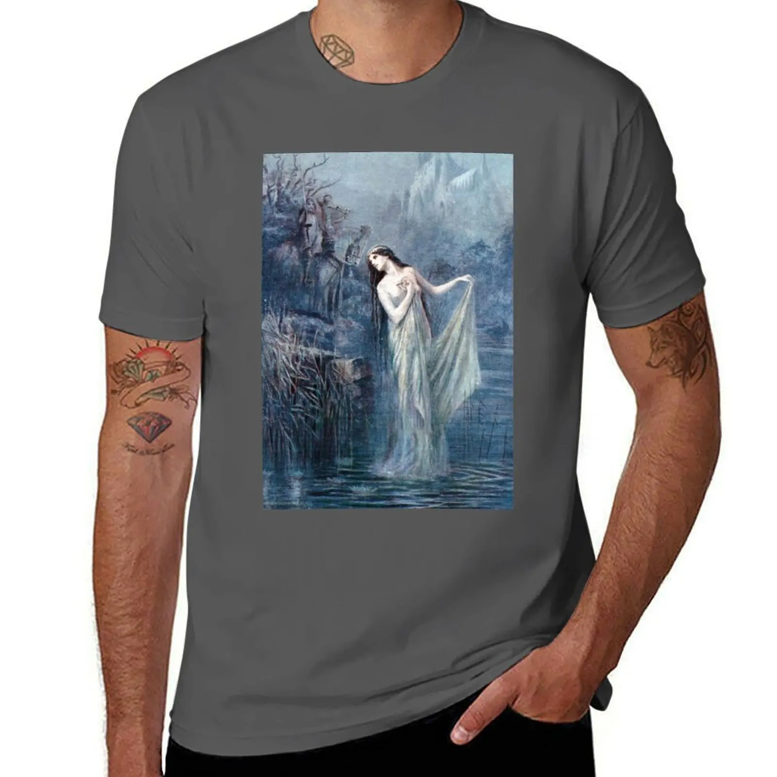 Lancelot Lady of Speed Lake the T-Shirt Basic Plain Tee for Spring and Summer
Lancelot Lady of Speed Lake the T-Shirt Basic Plain Tee for Spring and Summer
