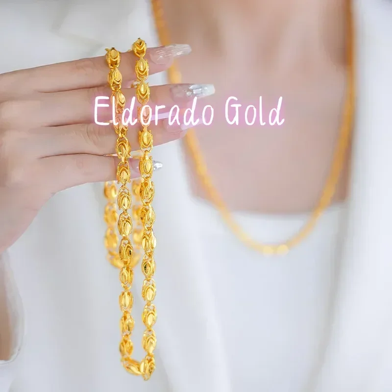 Золотое ожерелье Eldorado 9999 пробы, 24K, персонализированное, винтажное, с подвеской в виде глаза 7n4n, для мужчин и женщин, с массивной золотой цепью
Золотое ожерелье Eldorado 9999 пробы, 24K, персонализированное, винтажное, с подвеской в виде глаза 7n4n, для мужчин и женщин, с массивной золотой цепью