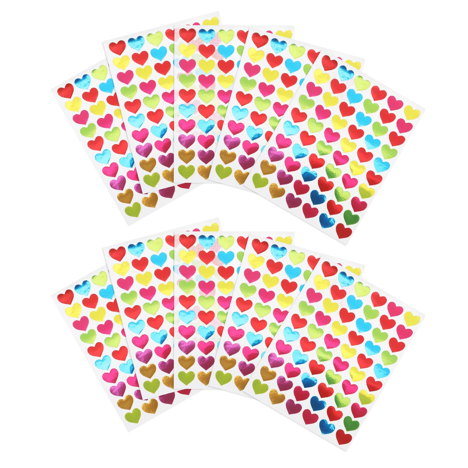 2100 Pcs Heart Shaped Stickers Self Adhesive Love Valentines Scrapbook Craft Foil Paper Labels Durability Easy Application
2100 Pcs Heart Shaped Stickers Self Adhesive Love Valentines Scrapbook Craft Foil Paper Labels Durability Easy Application