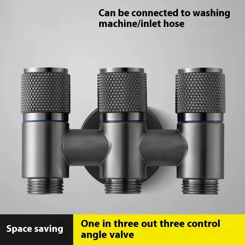 Бытовой впускной клапан из нержавеющей стали, универсальный кран с резьбой G1/2, фитинг для крана «один в три», фитинги для унитаза, ванной комнаты
Бытовой впускной клапан из нержавеющей стали, универсальный кран с резьбой G1/2, фитинг для крана «один в три», фитинги для унитаза, ванной комнаты