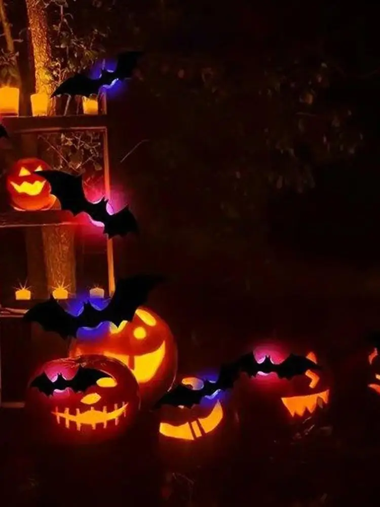 3D светодиодный светильник летучей мыши на Хэллоуин, настенный декор, 24 шт., страшное клейкое украшение с имитацией животных для дома с привидениями, бара, товары для вечеринок
3D светодиодный светильник летучей мыши на Хэллоуин, настенный декор, 24 шт., страшное клейкое украшение с имитацией животных для дома с привидениями, бара, товары для вечеринок