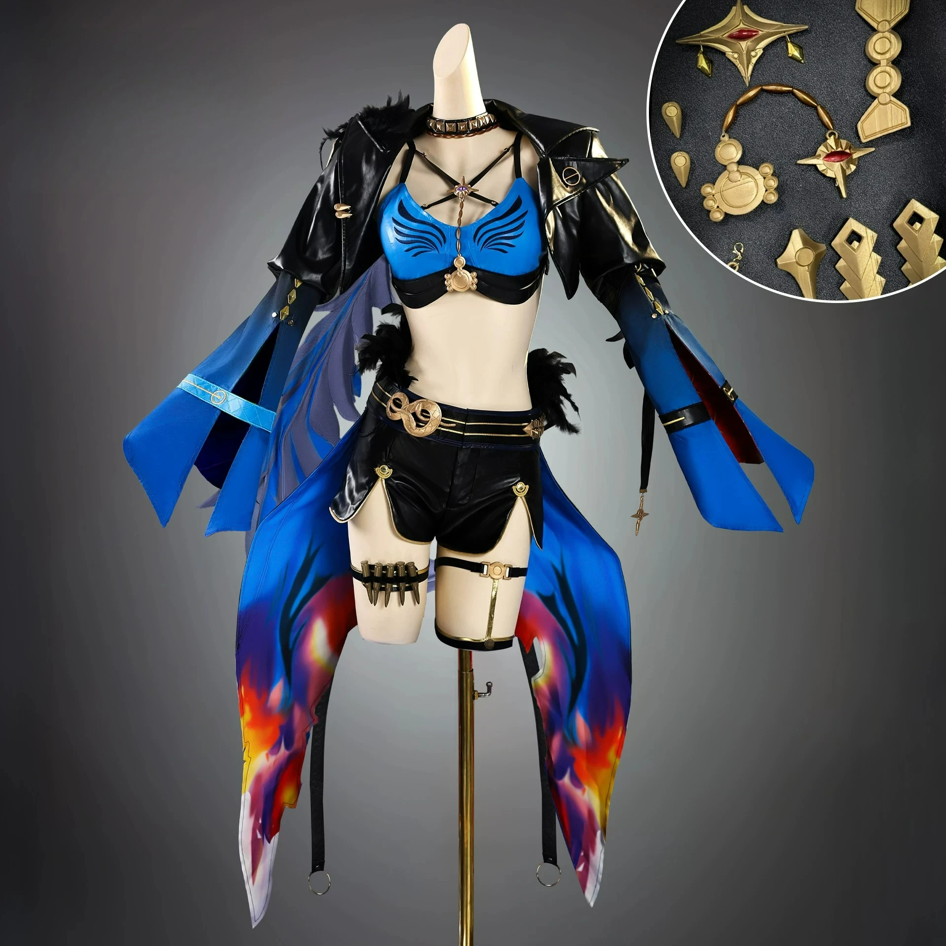 Wuthering Waves A complete set of anime Costume for Gabelina cosplay Halloween Uniform Carnival Party Play Role Clothes
Wuthering Waves A complete set of anime Costume for Gabelina cosplay Halloween Uniform Carnival Party Play Role Clothes