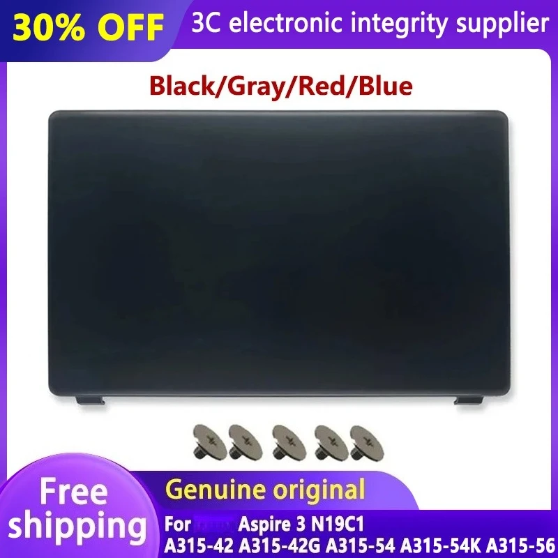 NEW For Aspire 3 N19C1 A315-42 A315-42G A315-54 A315-54K A315-56 ex215-52 Laptop LCD Back Cover Bezel Hinges Top Case A315
NEW For Aspire 3 N19C1 A315-42 A315-42G A315-54 A315-54K A315-56 ex215-52 Laptop LCD Back Cover Bezel Hinges Top Case A315