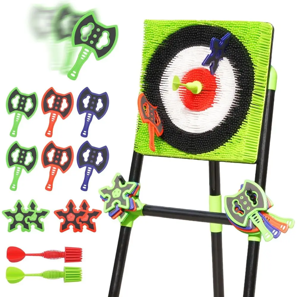 Outdoor Axe Throwing Set with Bristle Target and 12 Axes for Family Fun
Outdoor Axe Throwing Set with Bristle Target and 12 Axes for Family Fun