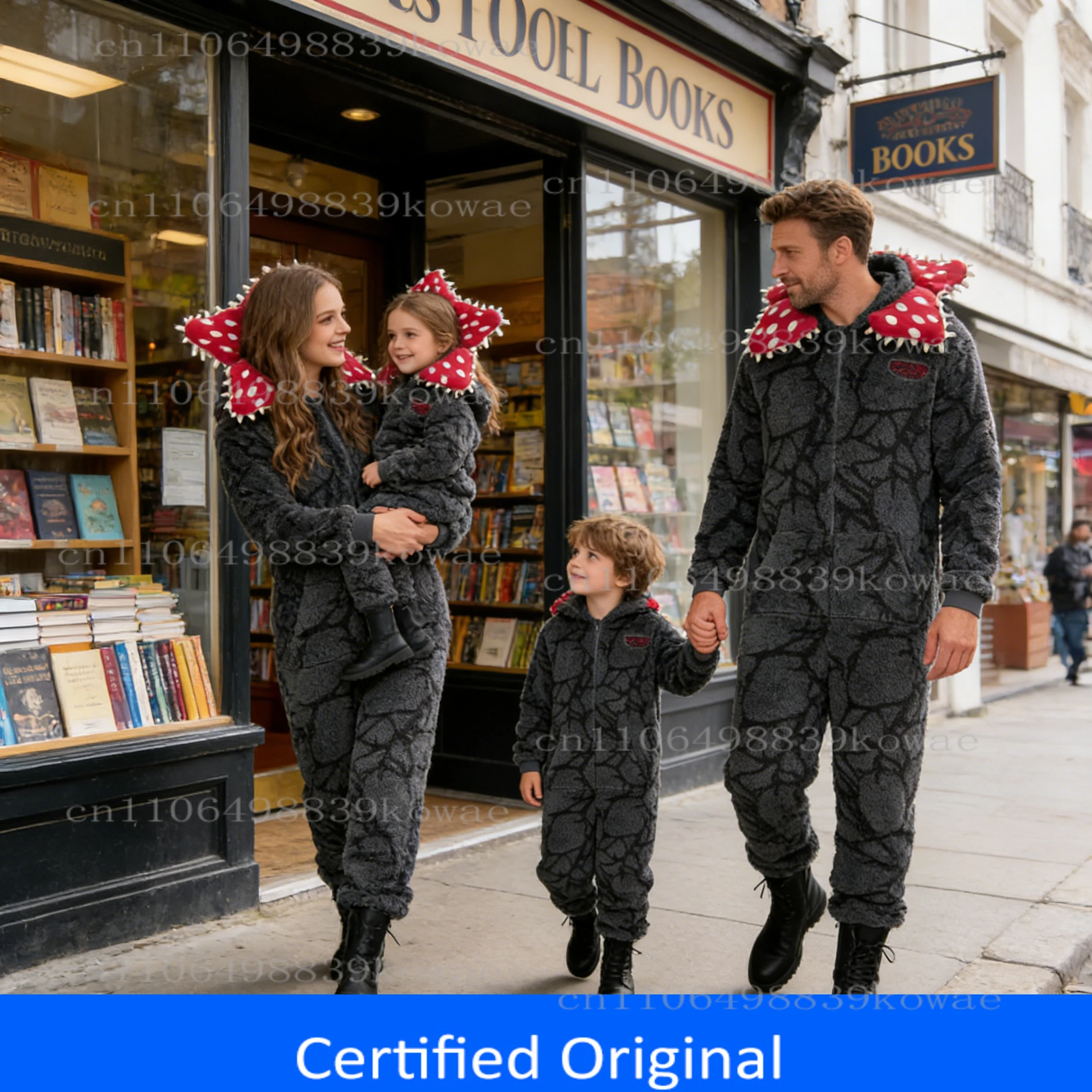 HOT Adult Kids Demogorgon Cosplay Pajamas Onesie Fall Winter Thicken Cannibal Flower Costume Flannel Fabric Pajamas
HOT Adult Kids Demogorgon Cosplay Pajamas Onesie Fall Winter Thicken Cannibal Flower Costume Flannel Fabric Pajamas