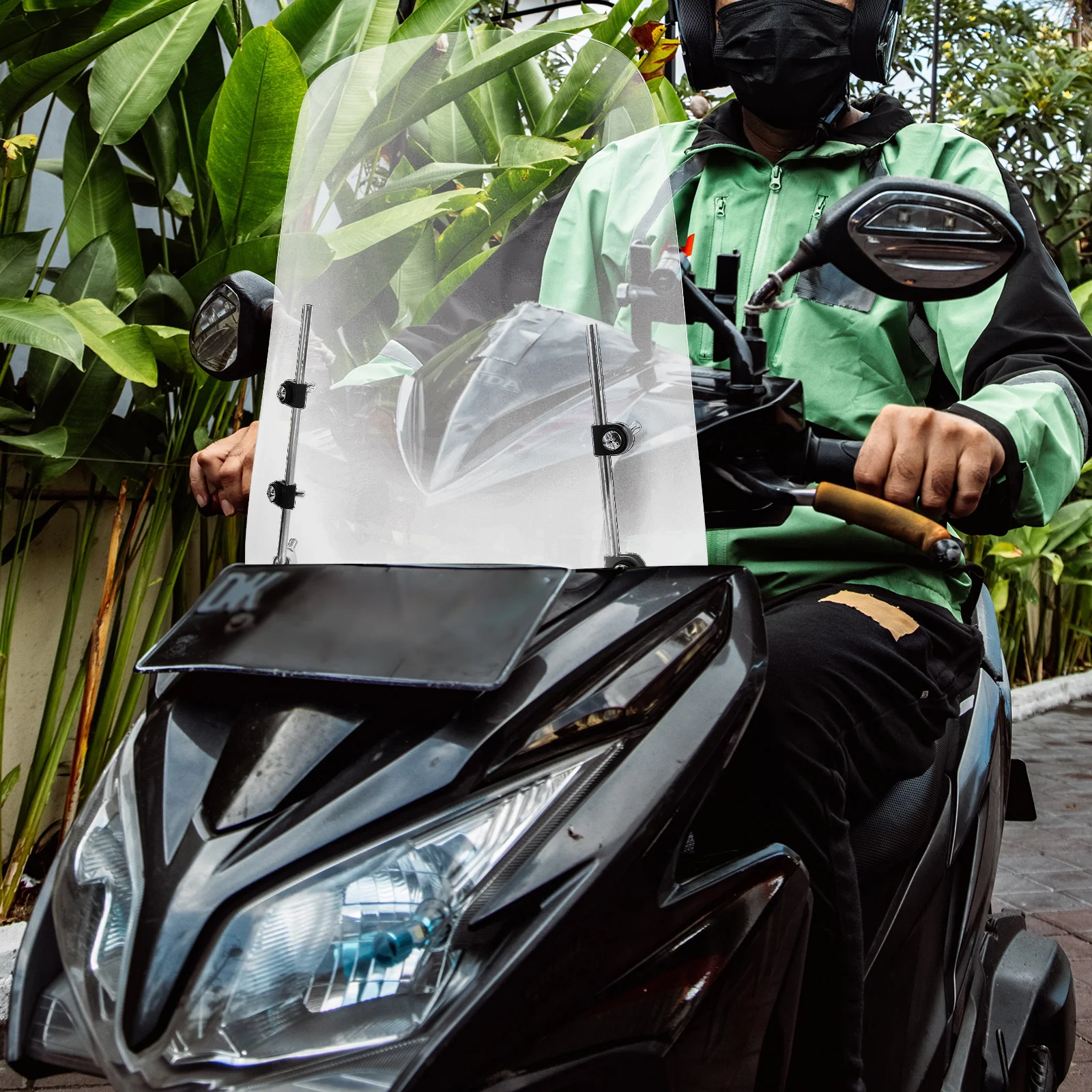 Motorcycle Windshield Transparent Shatterproof Pc Windscreen Rainproof For Electric Vehicle Motorbike Clear Universal
Motorcycle Windshield Transparent Shatterproof Pc Windscreen Rainproof For Electric Vehicle Motorbike Clear Universal