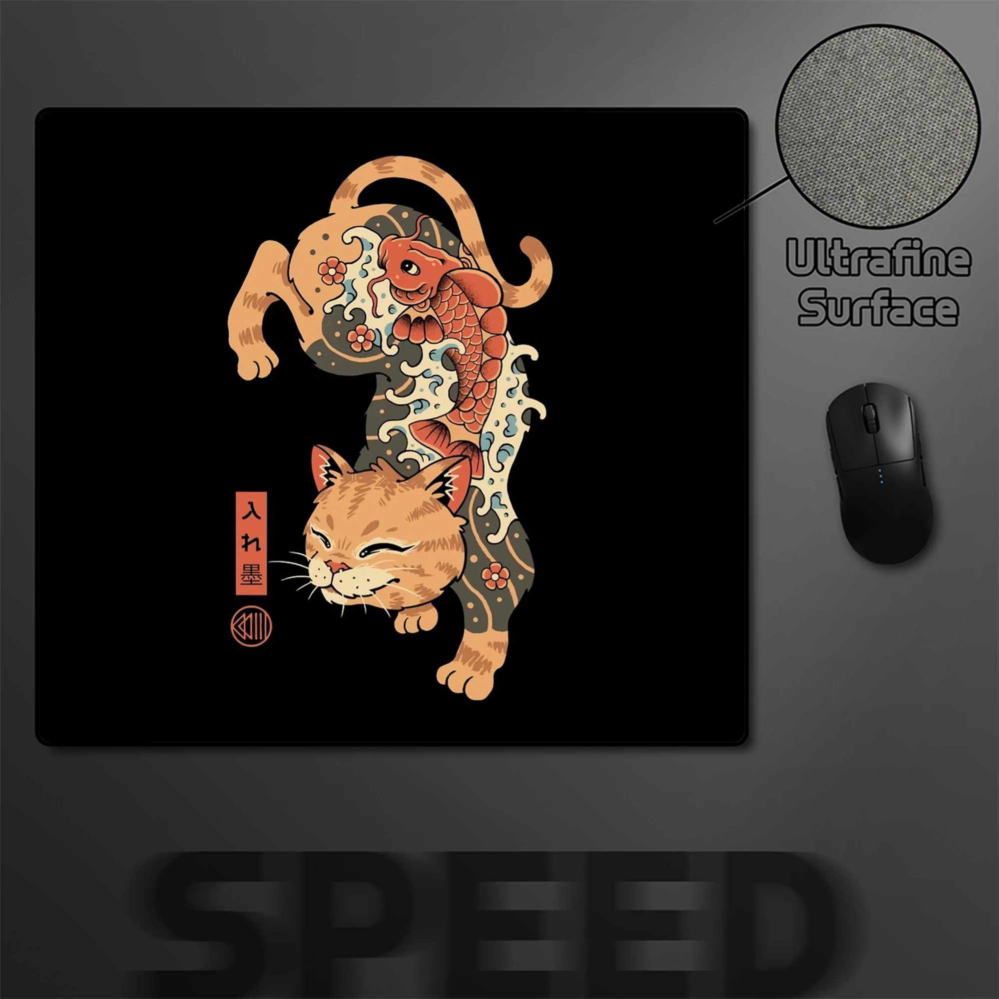 HD Print E-Sports Mouse Pad Koi Cat Gaming Mousepad Office Non-Slip Computer Mouse Mat Ultrafine Surface Locking Edge Desk Mat
HD Print E-Sports Mouse Pad Koi Cat Gaming Mousepad Office Non-Slip Computer Mouse Mat Ultrafine Surface Locking Edge Desk Mat