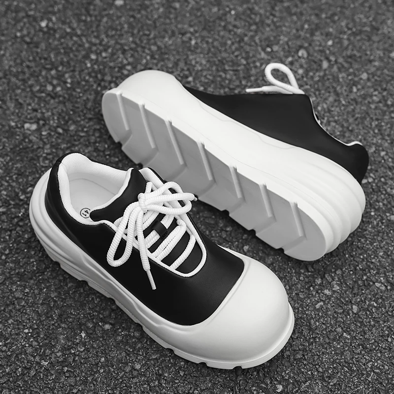 Модная уличная удобная дышащая противоскользящая обувь, осенняя новая мужская повседневная обувь, противоскользящие кроссовки для бега на толстой сетке
Модная уличная удобная дышащая противоскользящая обувь, осенняя новая мужская повседневная обувь, противоскользящие кроссовки для бега на толстой сетке