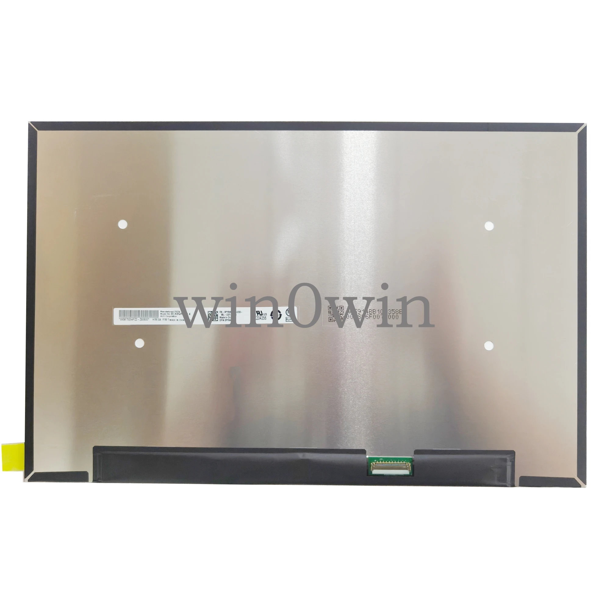 Original B140QAN09.K 2560x1600 100% sRGB 120Hz eDP 40 pins IPS 14.0'' Display Panel Matrix Laptop LCD screen
Original B140QAN09.K 2560x1600 100% sRGB 120Hz eDP 40 pins IPS 14.0'' Display Panel Matrix Laptop LCD screen