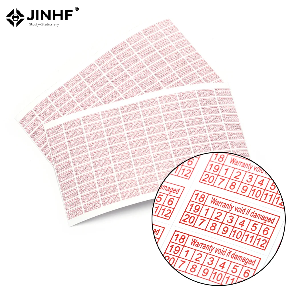 2 Sheets 200pcs Warranty Void If Removed Sticker Year Red Color Rectangle Shape Fragile Label Stickers
2 Sheets 200pcs Warranty Void If Removed Sticker Year Red Color Rectangle Shape Fragile Label Stickers