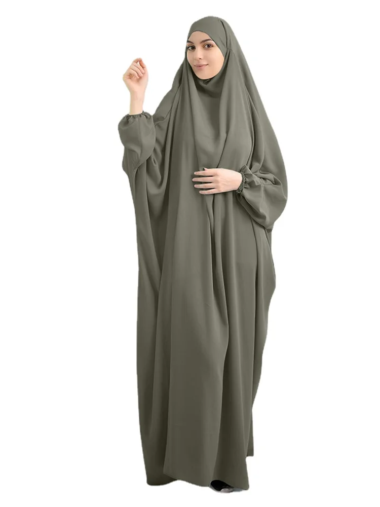 10 Colors dress One Piece High Quality EID Prayer Abaya Muslim Ramadan Women Long Sleeve Islamic Clothing Dropshipping
10 Colors dress One Piece High Quality EID Prayer Abaya Muslim Ramadan Women Long Sleeve Islamic Clothing Dropshipping