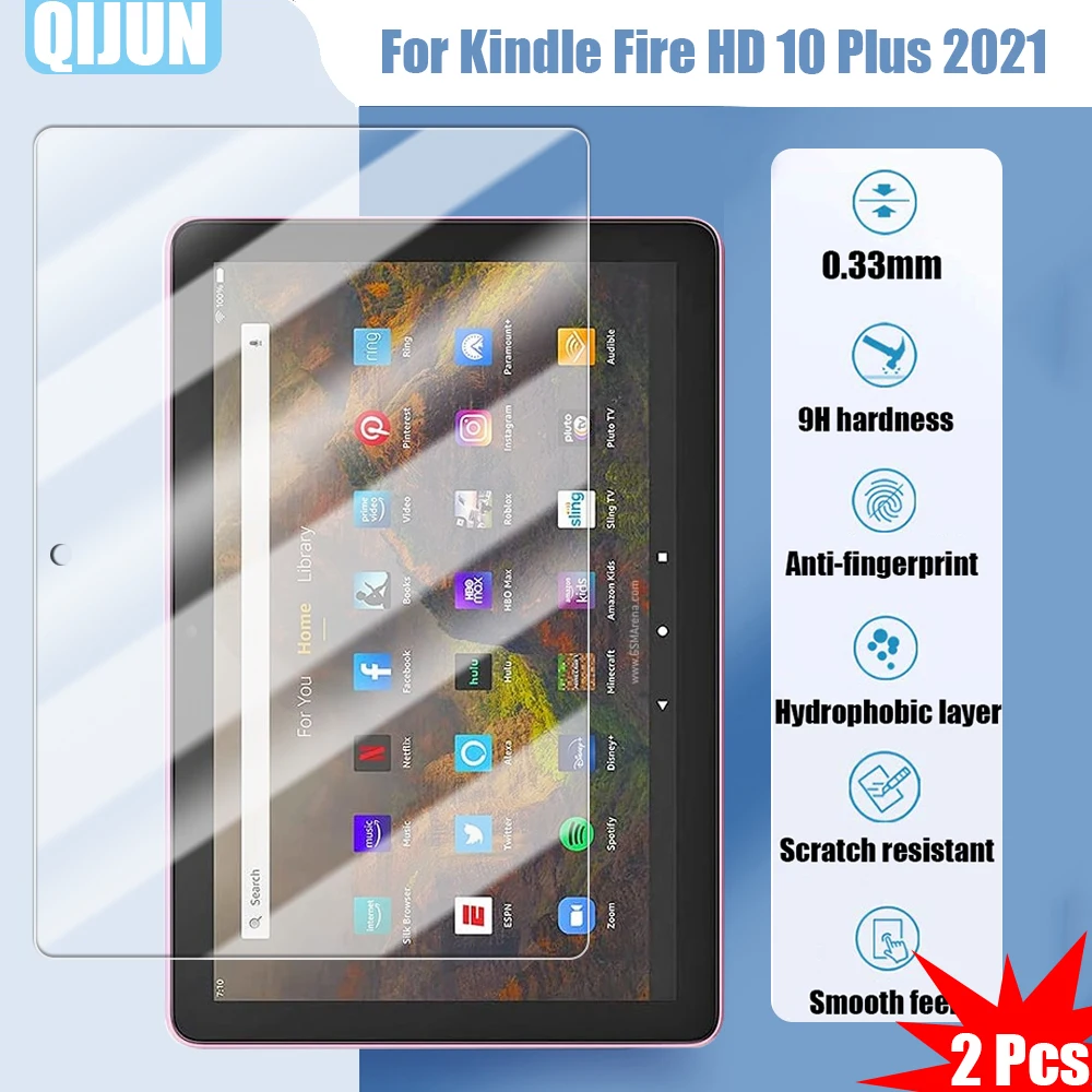 Tablet glass for Kindle Fire HD 10 Plus 2021 Tempered film Explosion proof and scratch resistant waterpr Anti fingerprint 2 Pcs
Tablet glass for Kindle Fire HD 10 Plus 2021 Tempered film Explosion proof and scratch resistant waterpr Anti fingerprint 2 Pcs