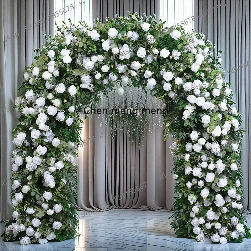 2MX2.4M Artificial Green Plants, Rose Arches Floral Arrangements Western Style Lawns Wedding Decorations Embroidered Ball Doors
2MX2.4M Artificial Green Plants, Rose Arches Floral Arrangements Western Style Lawns Wedding Decorations Embroidered Ball Doors