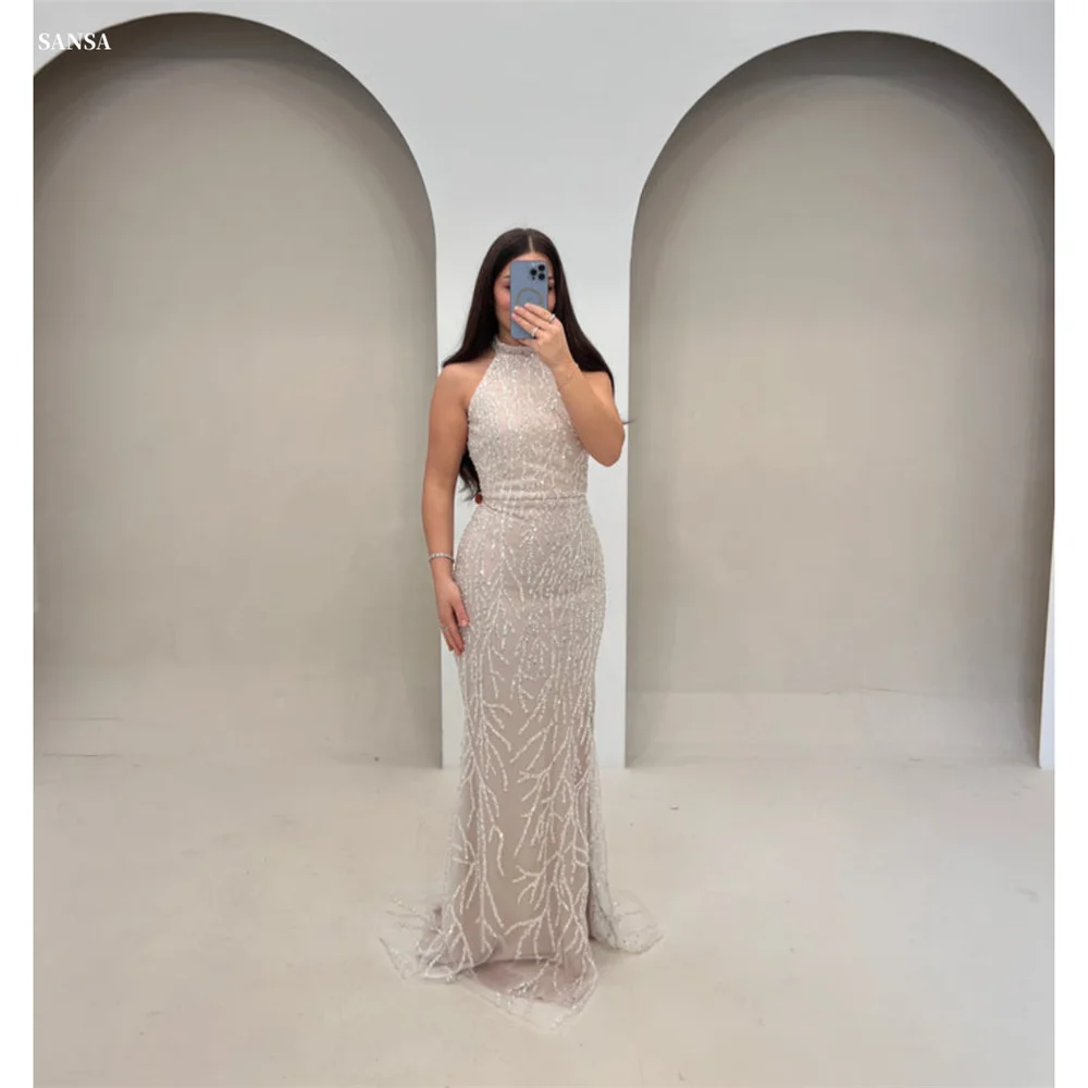 Sansa Customized Beaded Strapless Mermaid Prom Dresses Sleeveless Elegant فساتين سهرة Zip Floor-length فساتين للمناسبات الخاصة
Sansa Customized Beaded Strapless Mermaid Prom Dresses Sleeveless Elegant فساتين سهرة Zip Floor-length فساتين للمناسبات الخاصة