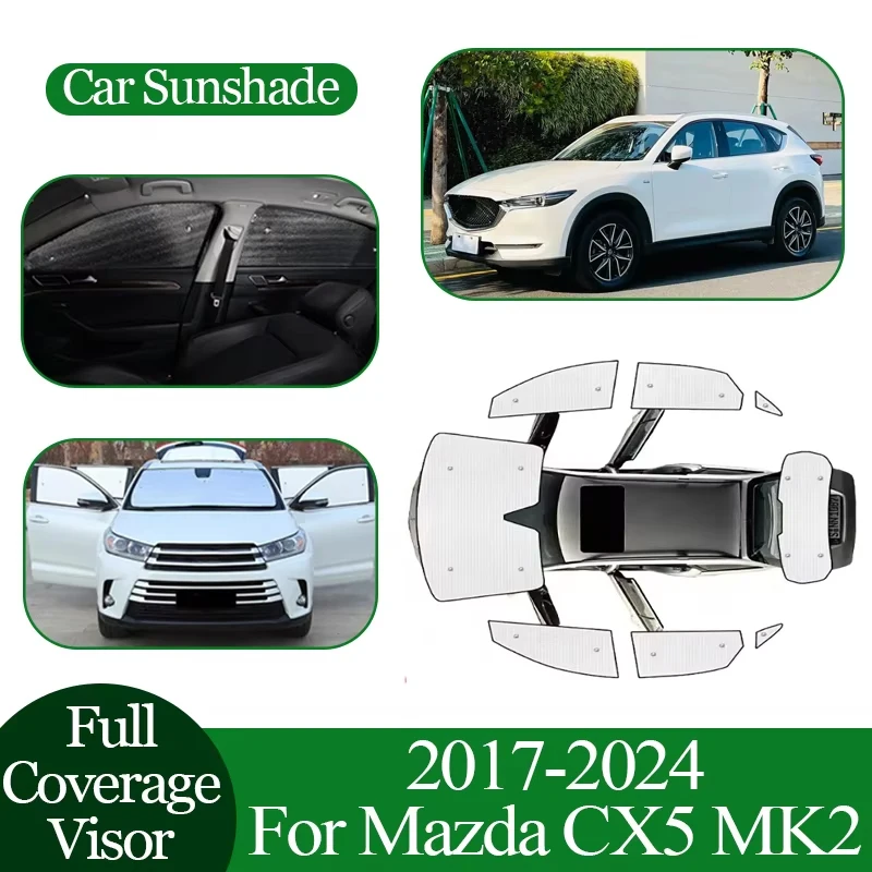Car Full Window Sunshade For Mazda CX5 MK2 KF 2017-2023 2024 Anti-UV Coverage Sunshade Cover Protection Board Auto Accessories
Car Full Window Sunshade For Mazda CX5 MK2 KF 2017-2023 2024 Anti-UV Coverage Sunshade Cover Protection Board Auto Accessories