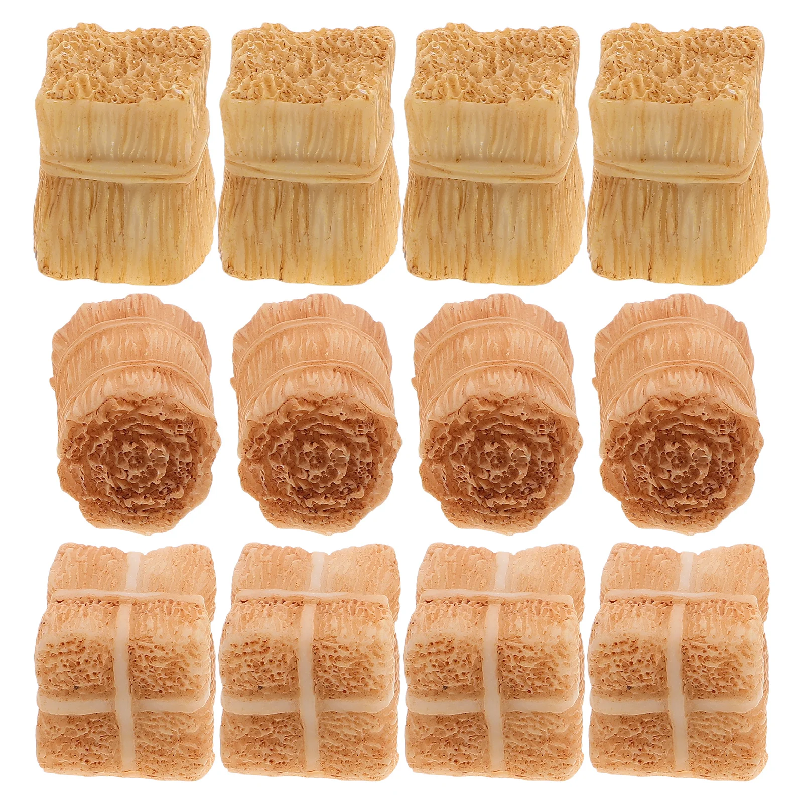 12pcs 12 Mini Hay Bales Farm Straw Ornaments Craft Decor Dollhouse Accessories Miniature Scene Artificial Grass Bundle Table
12pcs 12 Mini Hay Bales Farm Straw Ornaments Craft Decor Dollhouse Accessories Miniature Scene Artificial Grass Bundle Table