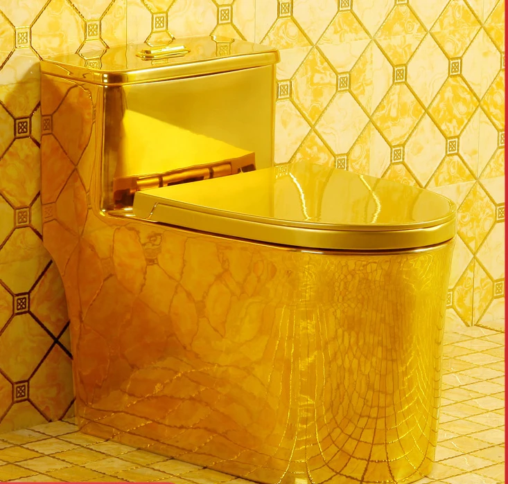Golden toilet siphon super swirl large diameter water-saving silent toilet local gold toilet small bathroom
Golden toilet siphon super swirl large diameter water-saving silent toilet local gold toilet small bathroom