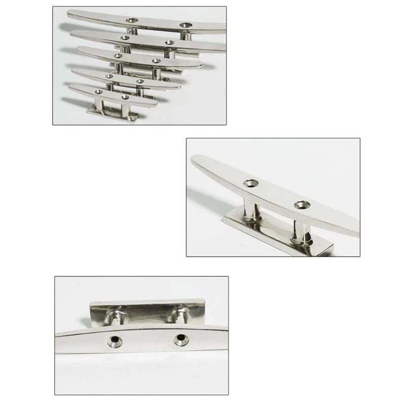 Marine Kayak 316 Boat Stainless Steel Hollow Mooring Cleat Dock Deck Rope Cleat
Marine Kayak 316 Boat Stainless Steel Hollow Mooring Cleat Dock Deck Rope Cleat