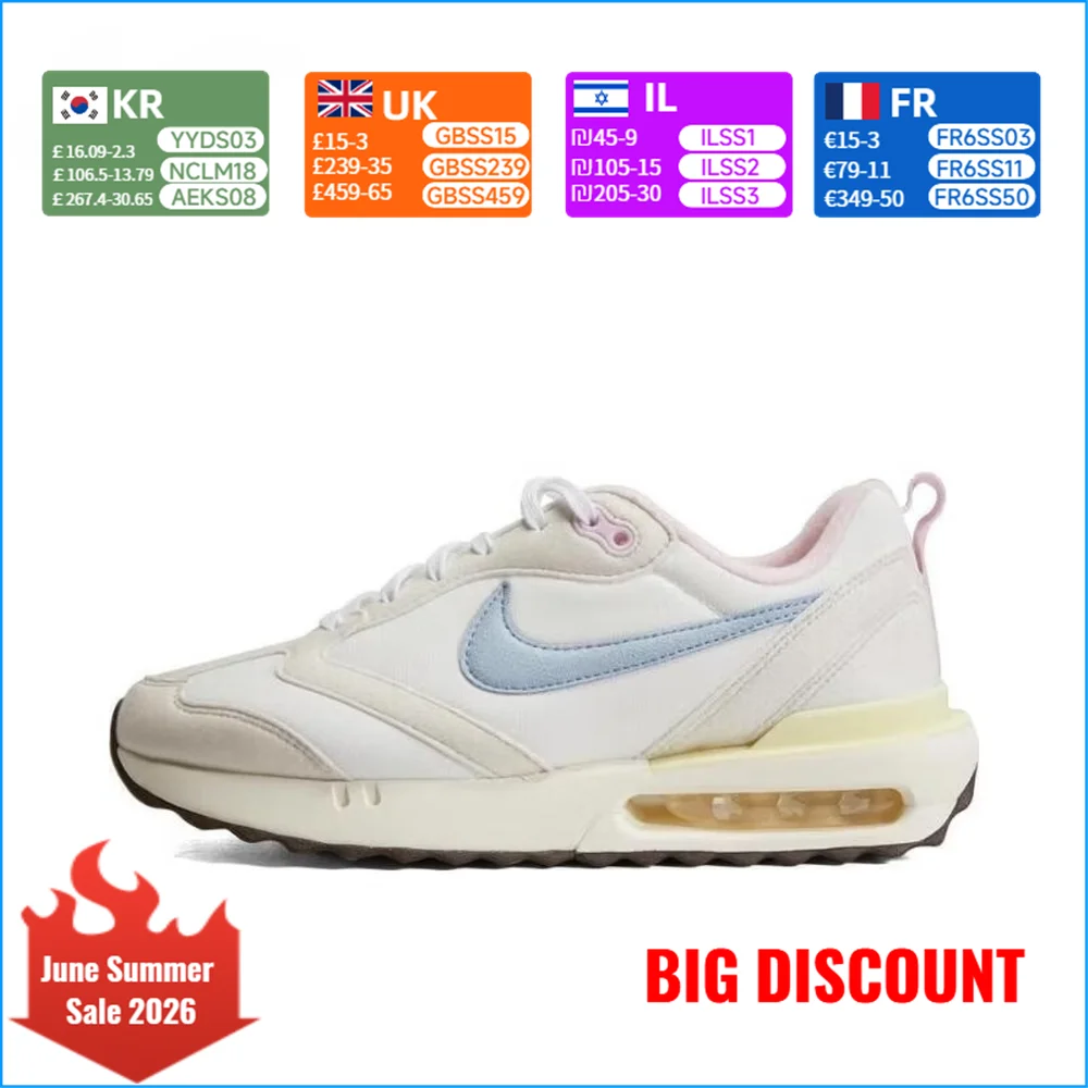 NIKE AIR MAX DAWN Nike Spring Slip-Resistant, Durable, Stylish, Versatile Running Shoes FN3445-141
NIKE AIR MAX DAWN Nike Spring Slip-Resistant, Durable, Stylish, Versatile Running Shoes FN3445-141