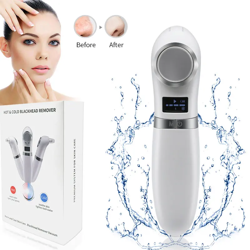 2023 Best Facial Pore Cleaner Blackhead Remover Suction Vacuum Hot Cold Ultrasonic Massage Beauty Equipment
2023 Best Facial Pore Cleaner Blackhead Remover Suction Vacuum Hot Cold Ultrasonic Massage Beauty Equipment