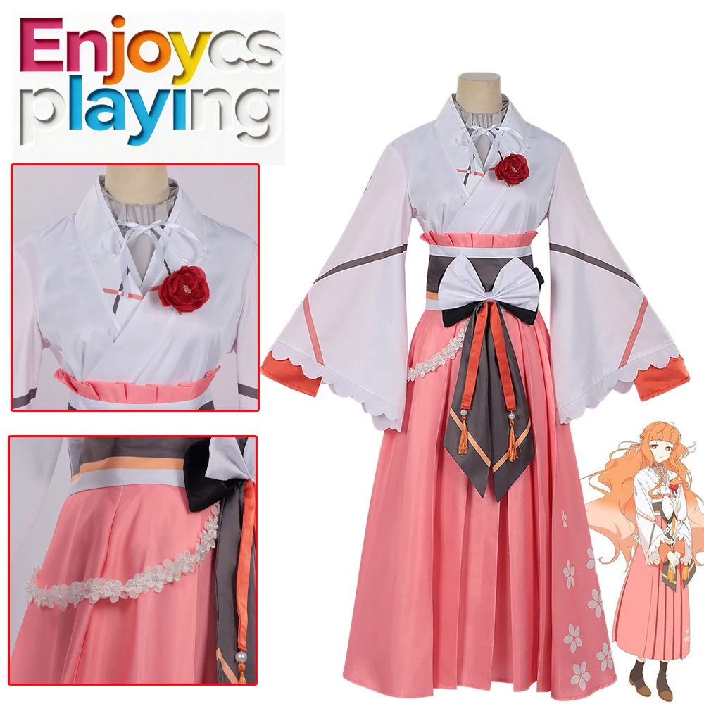 Костюм для косплея по аниме Shunkashuutou Daikousha Haru no Mai Hinagiku Kayou, женский кимоно-костюм для Хэллоуина и карнавала
Костюм для косплея по аниме Shunkashuutou Daikousha Haru no Mai Hinagiku Kayou, женский кимоно-костюм для Хэллоуина и карнавала