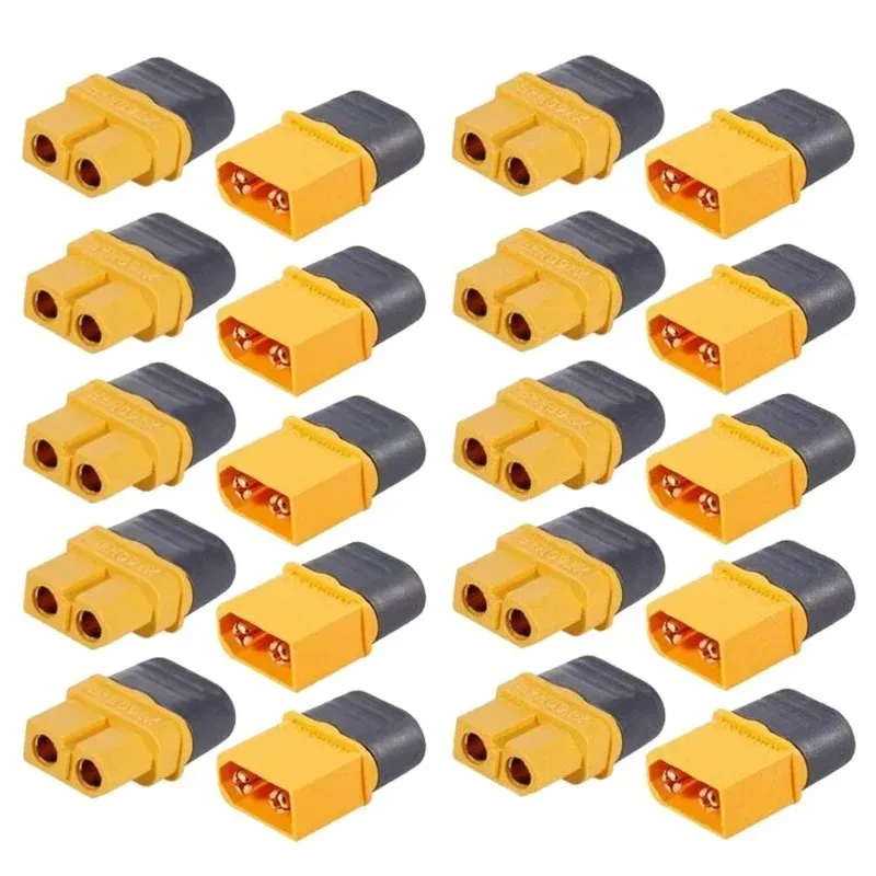 1Pair XT60H Female Bullet Connectors Plugs for RC Lipo Battery Drone Airplane Accessories Wholesale
1Pair XT60H Female Bullet Connectors Plugs for RC Lipo Battery Drone Airplane Accessories Wholesale