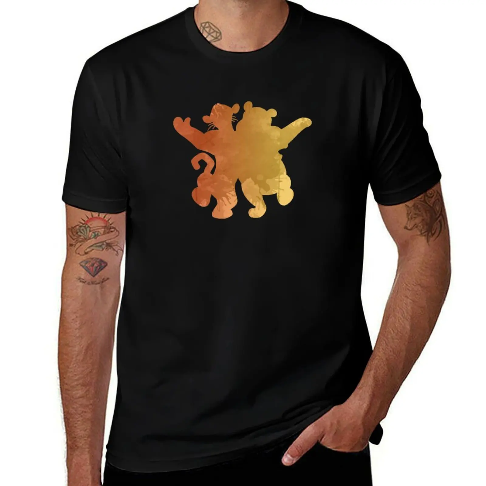 Tiger and Bear Inspired Silhouette T-Shirt Man t-shirt Luxury man anime tshirt men t shirts
Tiger and Bear Inspired Silhouette T-Shirt Man t-shirt Luxury man anime tshirt men t shirts