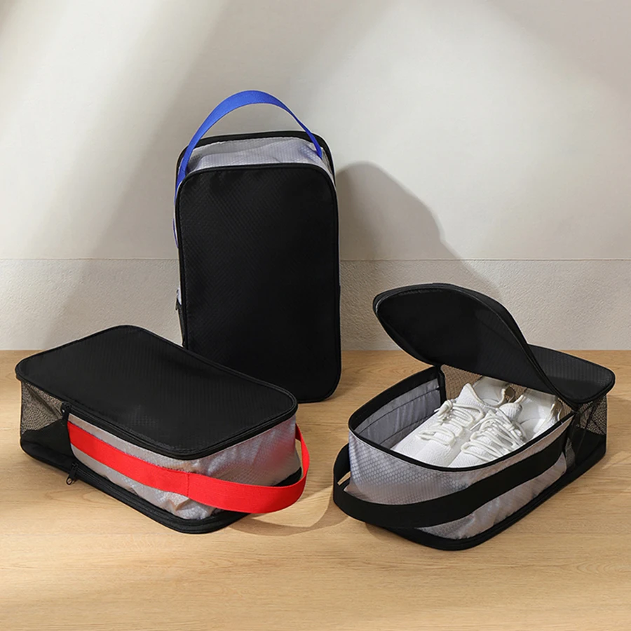 Polyester Shoes Portable Handbag Solid Color Double-layer Pocket Sneakers Storage Bag Anti-splash Water Mesh Breathable
Polyester Shoes Portable Handbag Solid Color Double-layer Pocket Sneakers Storage Bag Anti-splash Water Mesh Breathable