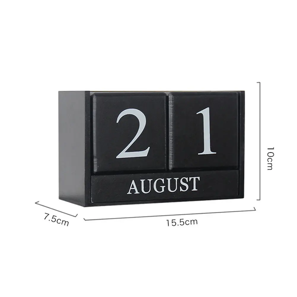 Creative Wooden Desktop Calendar Manual Date Planner Natural Wood Grain Desk Decoration Office Home Ornament Warm Modern Design
Creative Wooden Desktop Calendar Manual Date Planner Natural Wood Grain Desk Decoration Office Home Ornament Warm Modern Design