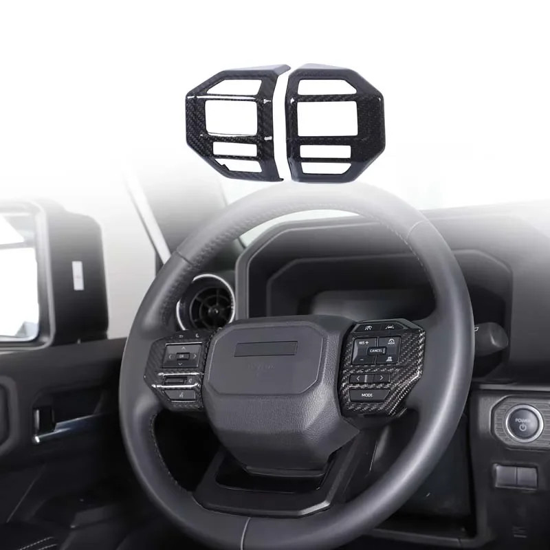 Real Carbon Fiber For Toyota Land Cruiser Prado 250 LC250 2024+ Car Steering Wheel Keyframe Stickers Car Interior Accessories
Real Carbon Fiber For Toyota Land Cruiser Prado 250 LC250 2024+ Car Steering Wheel Keyframe Stickers Car Interior Accessories