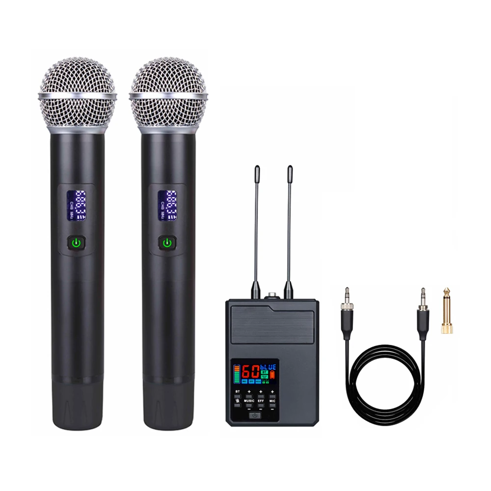High Quality DSP Portable Wireless Microphone Professional Multi-Functional Karaoke And Conference Use