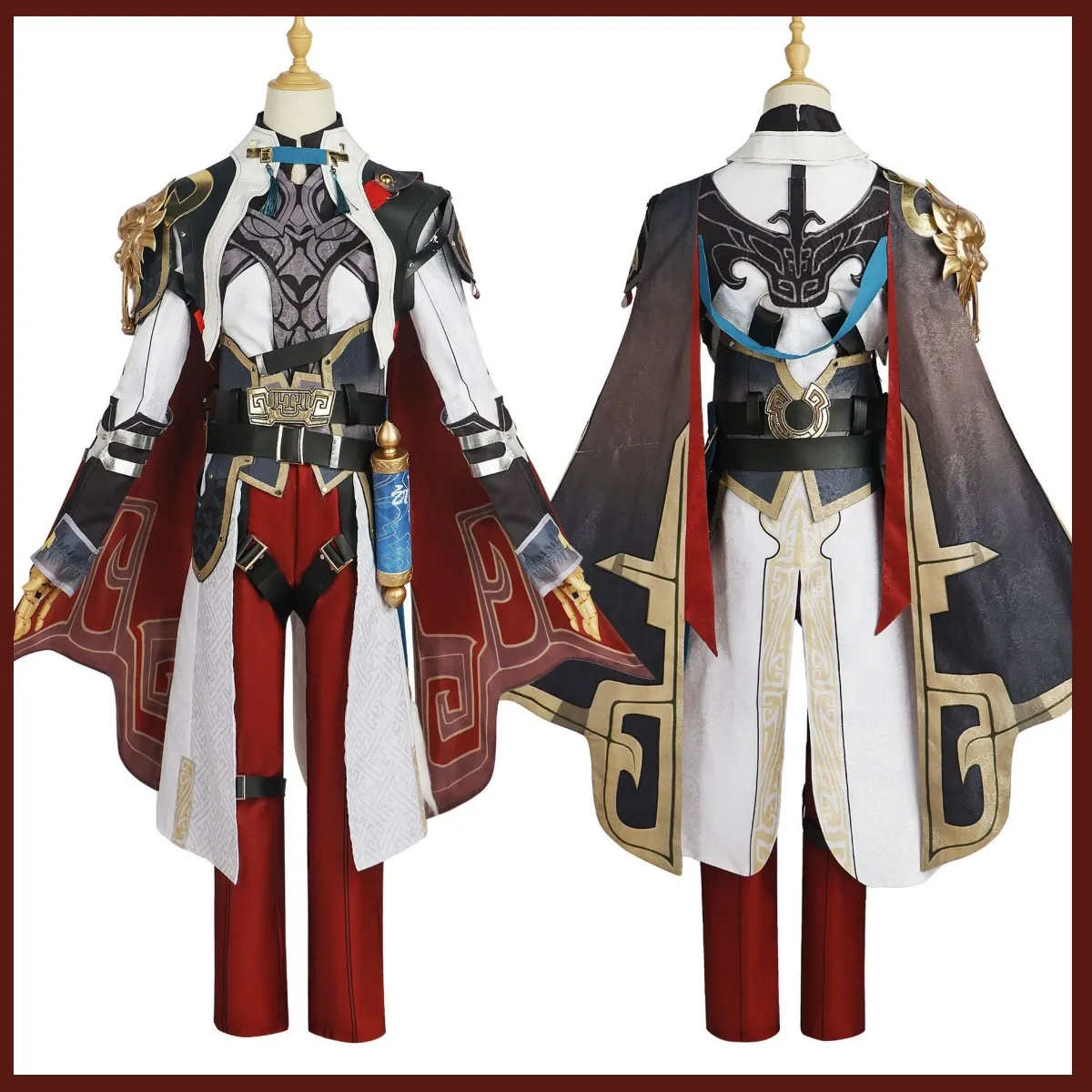 Honkai: Star Rail Jing Yuan Cosplay Costume | Full Set Uniform with Shawl for Men Halloween Party 2026
Honkai: Star Rail Jing Yuan Cosplay Costume | Full Set Uniform with Shawl for Men Halloween Party 2026