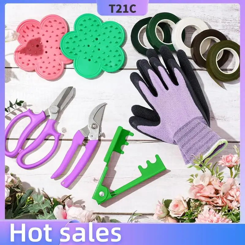 T21C Floral Arrangement Tool Kit Rose Thorn Remover Tree Pruner Pruning Gloves 22/26 Gauge Paddle Wire Pole Corsage Pin
T21C Floral Arrangement Tool Kit Rose Thorn Remover Tree Pruner Pruning Gloves 22/26 Gauge Paddle Wire Pole Corsage Pin