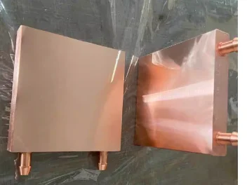 Медная охлаждающая пластина 80*80*10 мм, медный водоблок для видеокарты, медный радиатор для процессора с подачей холодной воды
Медная охлаждающая пластина 80*80*10 мм, медный водоблок для видеокарты, медный радиатор для процессора с подачей холодной воды