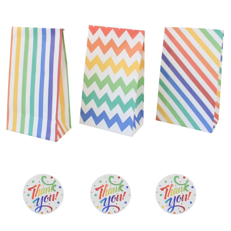 48Pcs DIY Wave Pattern Gift bags with sticker of Stripe wedding cookie Paper bags and Party favor candy bag decorations
48Pcs DIY Wave Pattern Gift bags with sticker of Stripe wedding cookie Paper bags and Party favor candy bag decorations